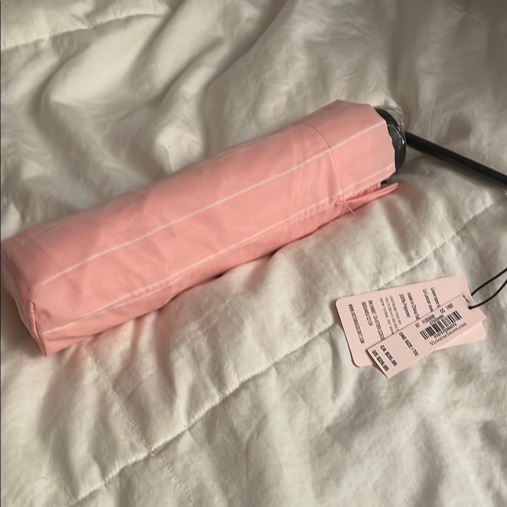 Pink Compact Umbrella - Victoria’s Secret - NWT